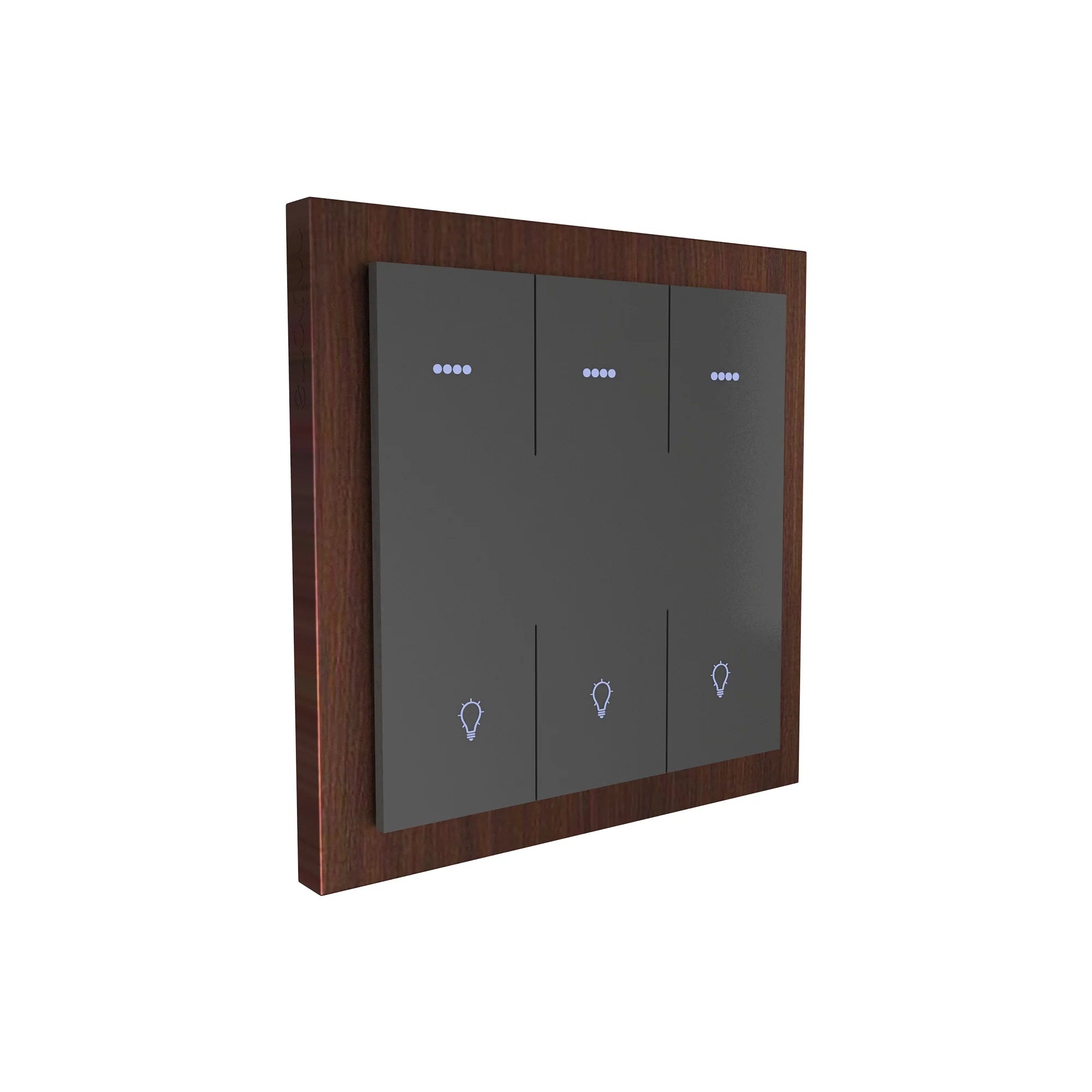 Luxury Smart Switches - Mahogany