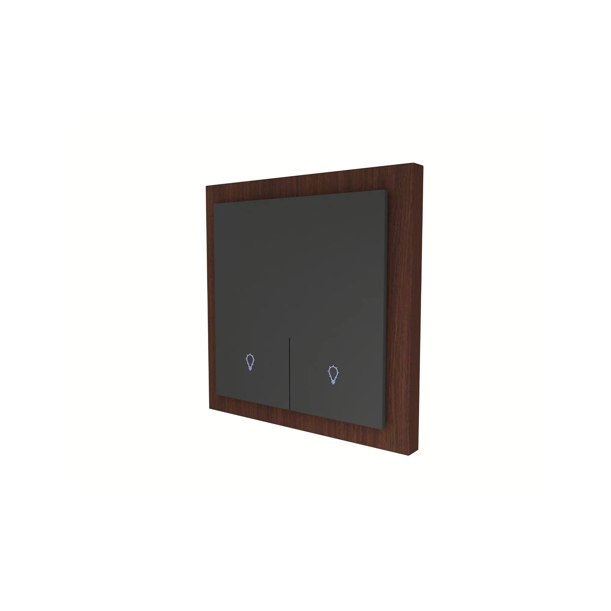 Luxury Smart Switches - Mahogany