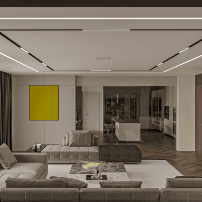 Magnetic Track Linear Light