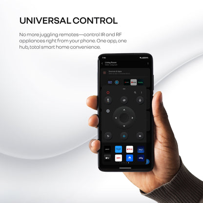 Wi-Fi IR+RF Remote Control