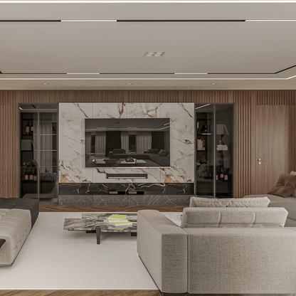 Magnetic Track Linear Light